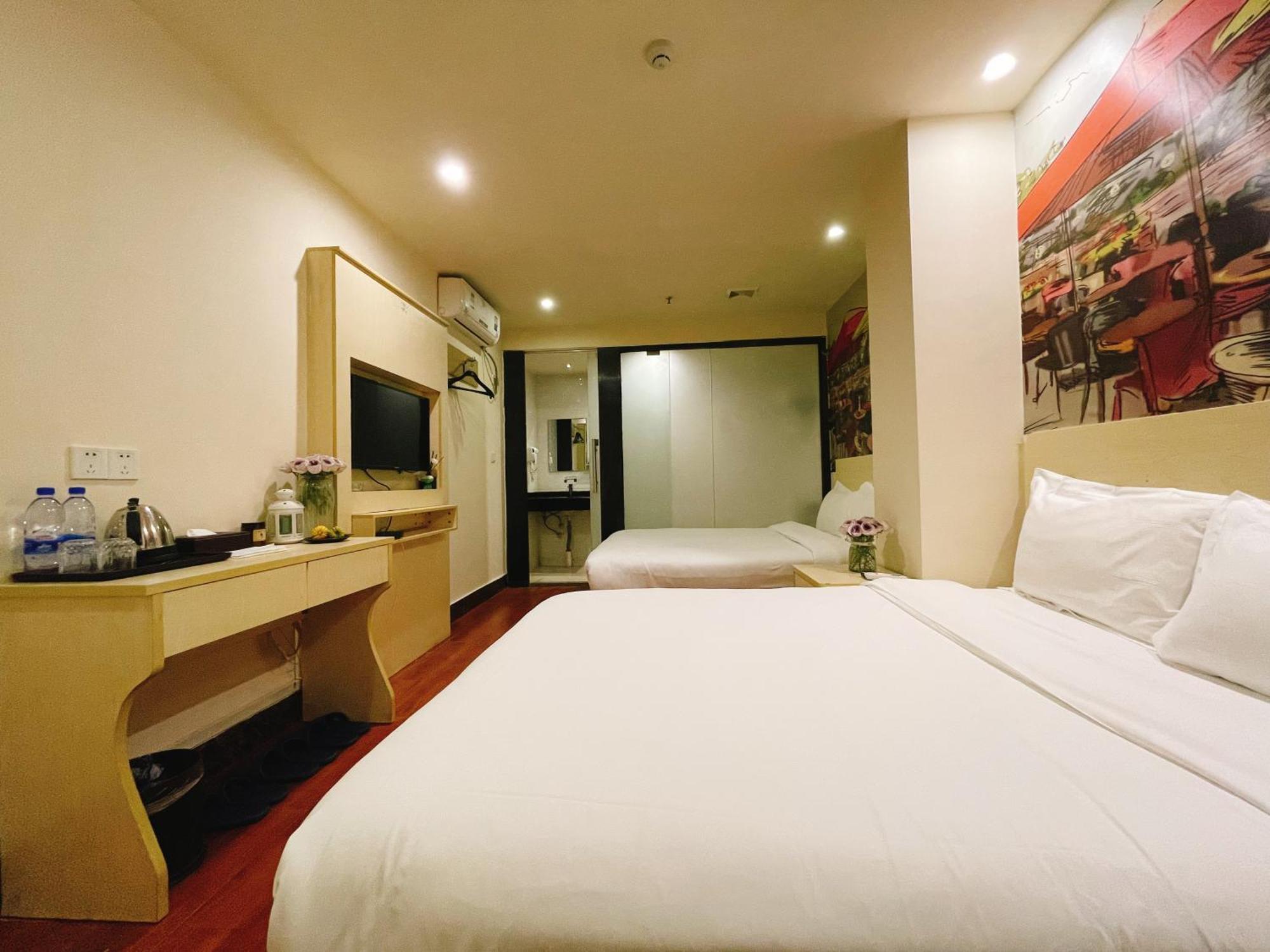 Emi Hotel Guangzhou International Convention And Exhibition Center Guangzhou Tower Branch Bagian luar foto