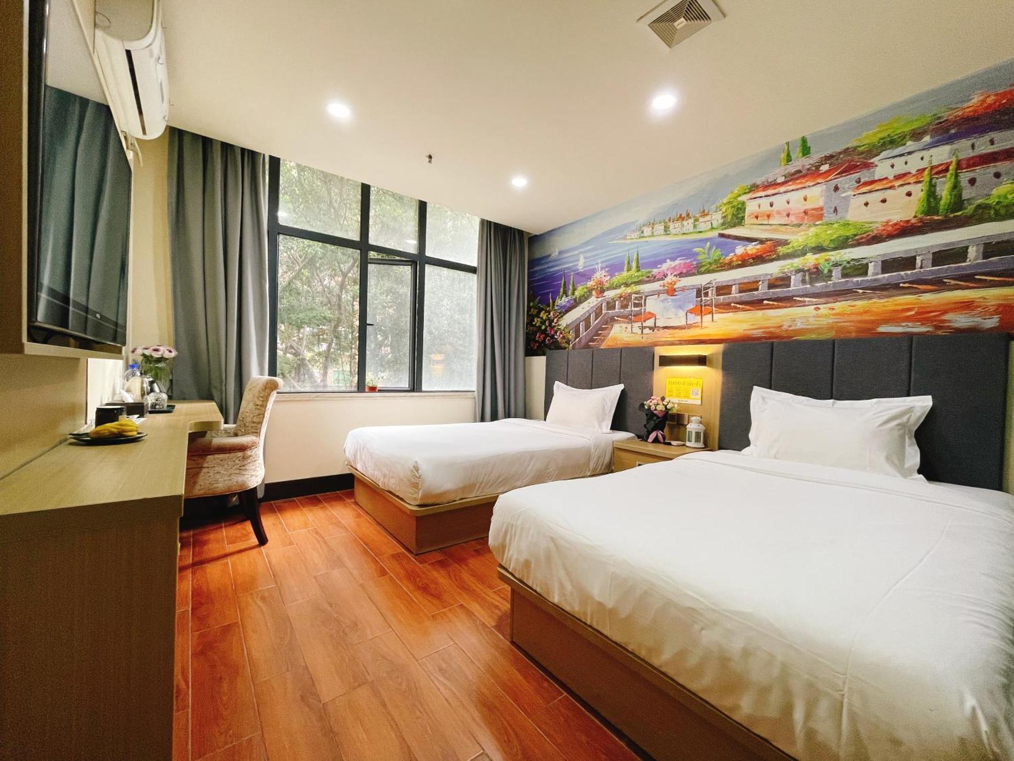 Emi Hotel Guangzhou International Convention And Exhibition Center Guangzhou Tower Branch Bagian luar foto