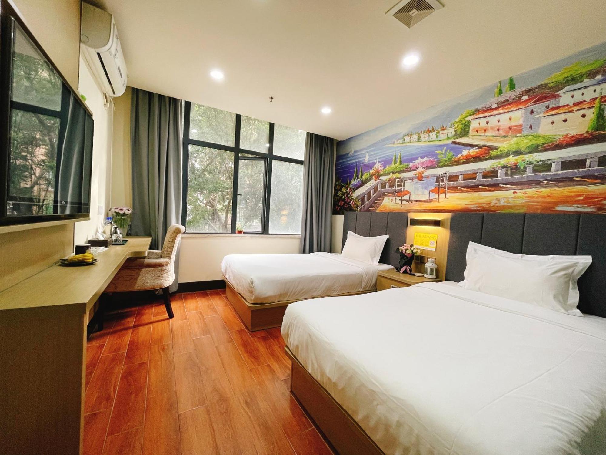 Emi Hotel Guangzhou International Convention And Exhibition Center Guangzhou Tower Branch Bagian luar foto
